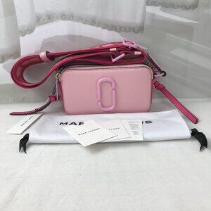 Marc Jacobs the SNAPSHOT Crossbody Bag Pink Rose